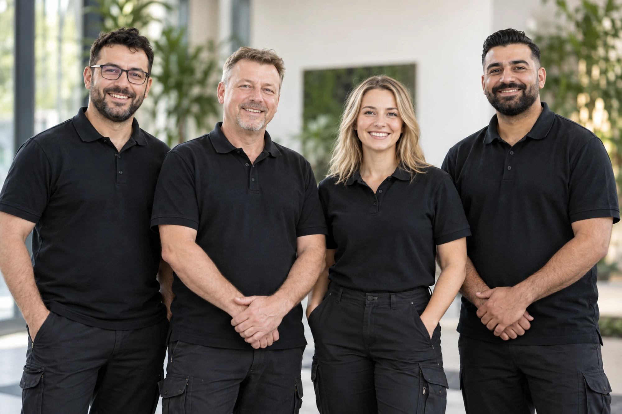 Das Team von Panda Facility Services in Wiesbaden